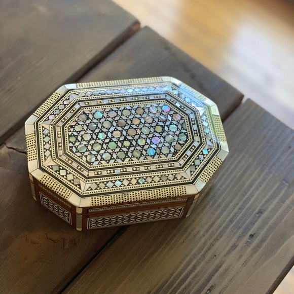 Other - Price Firm. Moroccan Mother of Pearl jewelry box